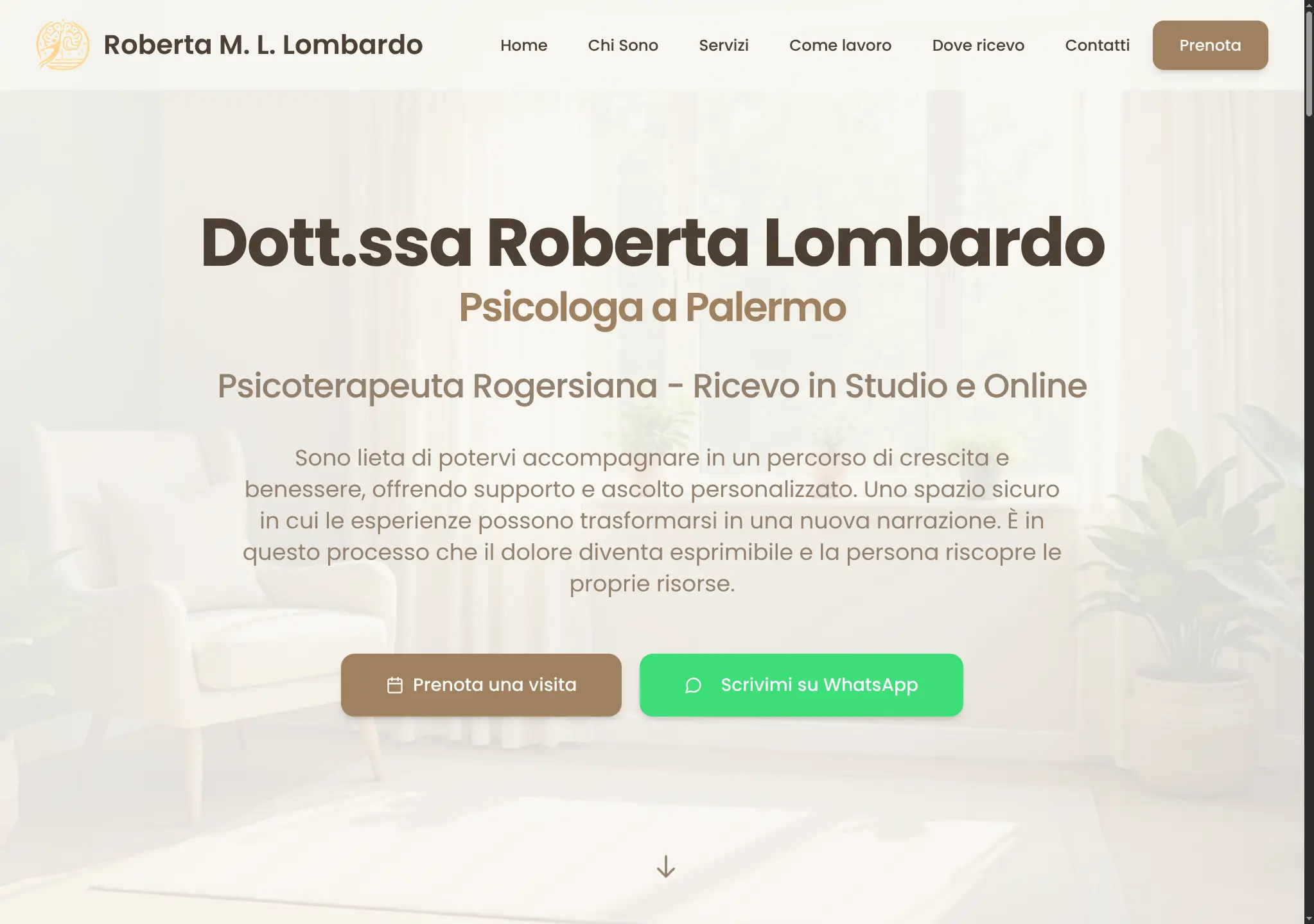 Roberta Lombardo Psicologa